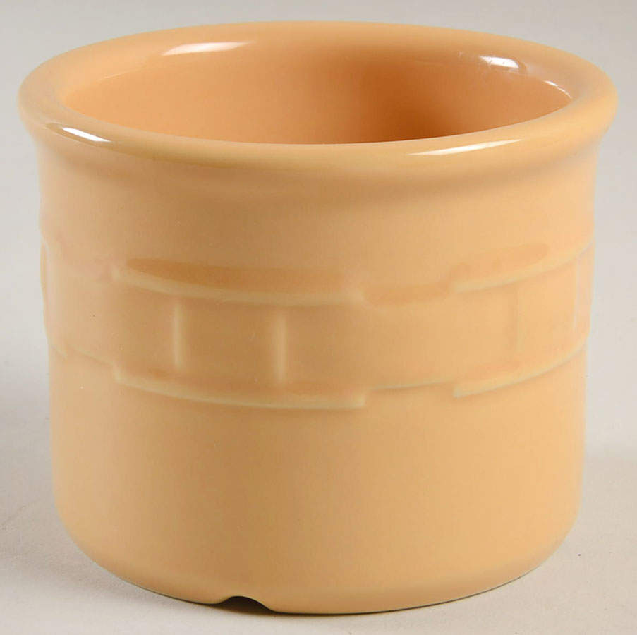 Woven Traditions Butternut 1 Pint Crock by Longaberger-1