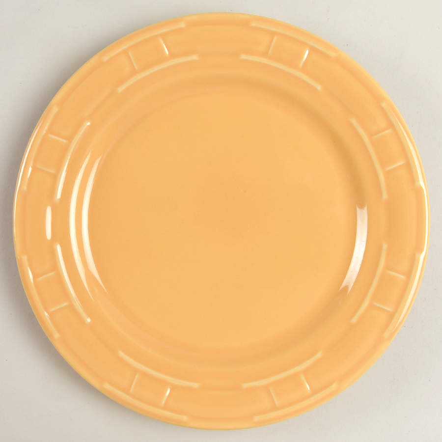 Woven Traditions Butternut Luncheon Plate by Longaberger-1