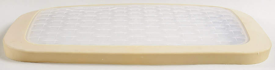 Woven Traditions Butternut Plastic Lid for 15" Rectangular Baker by Longaberger-1