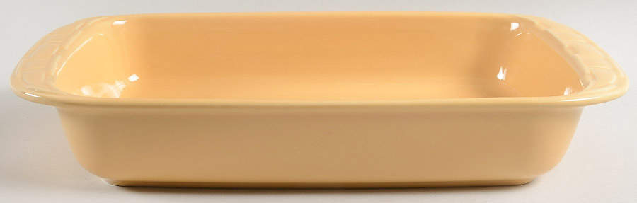 Woven Traditions Butternut 15" Rectangular Baker by Longaberger-1