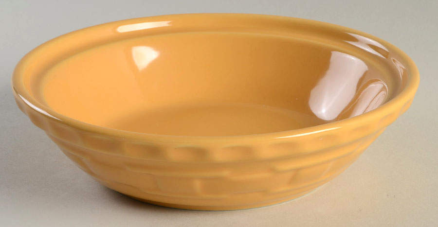 Woven Traditions Butternut 7" Pie Baking Plate by Longaberger-1