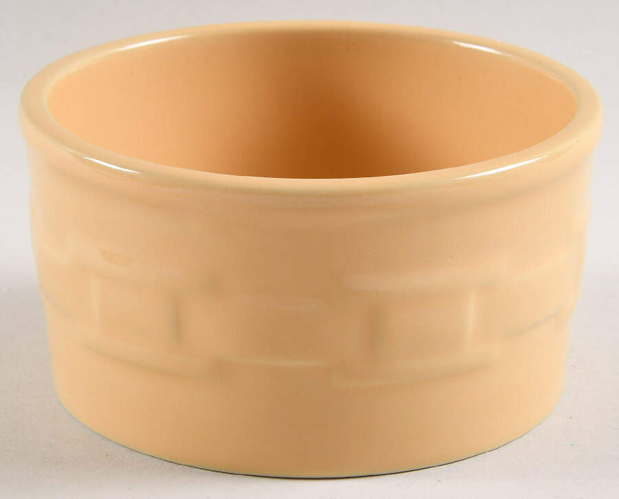 Woven Traditions Butternut Salt Crock by Longaberger-1