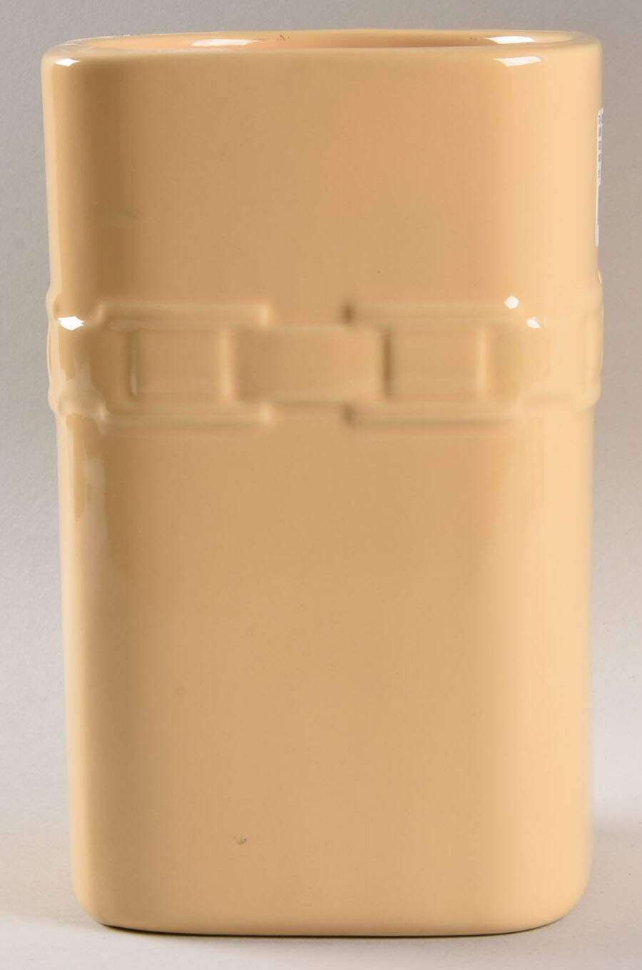 Woven Traditions Butternut Large Square Canister No Lid by Longaberger-1