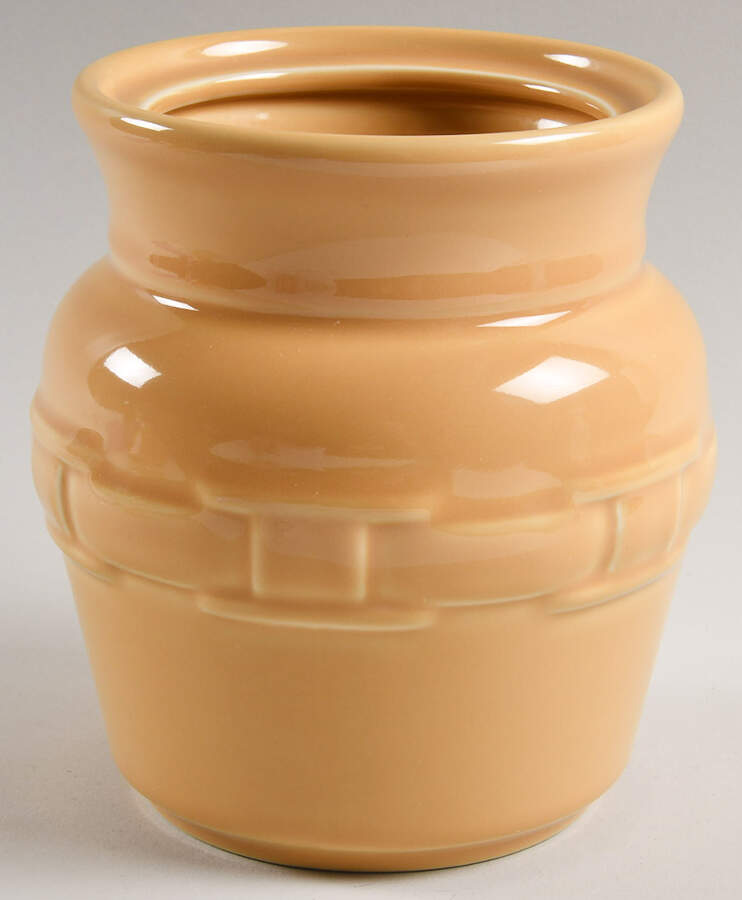 Woven Traditions Butternut Small Canister No Lid by Longaberger-1