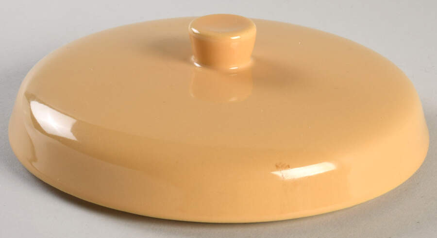 Woven Traditions Butternut Lid for 1 Qt Round Casserole by Longaberger-1