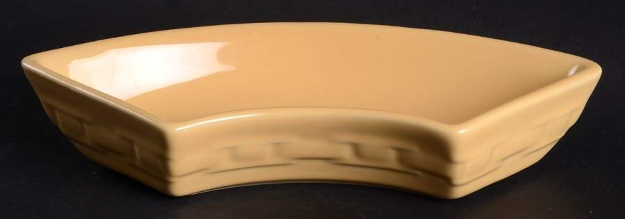 Woven Traditions Butternut Crescent Bowl by Longaberger-1