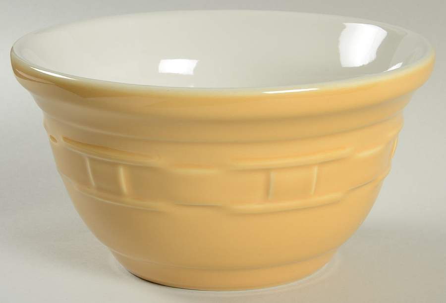 Woven Traditions Butternut 8" Mixing Bowl by Longaberger-1