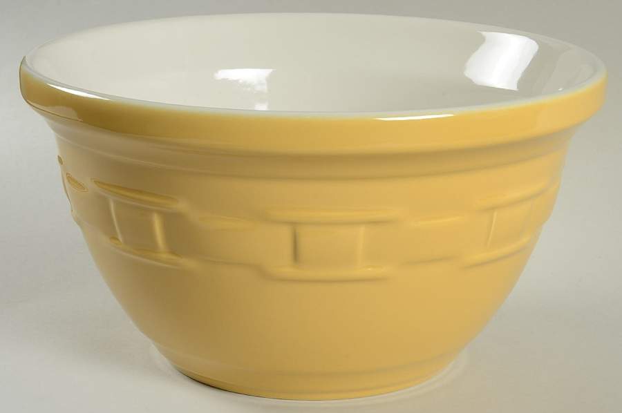 Woven Traditions Butternut 10" Mixing Bowl by Longaberger-1
