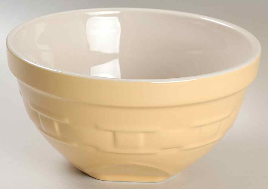 Woven Traditions Butternut 8" Mixing Bowl by Longaberger-1