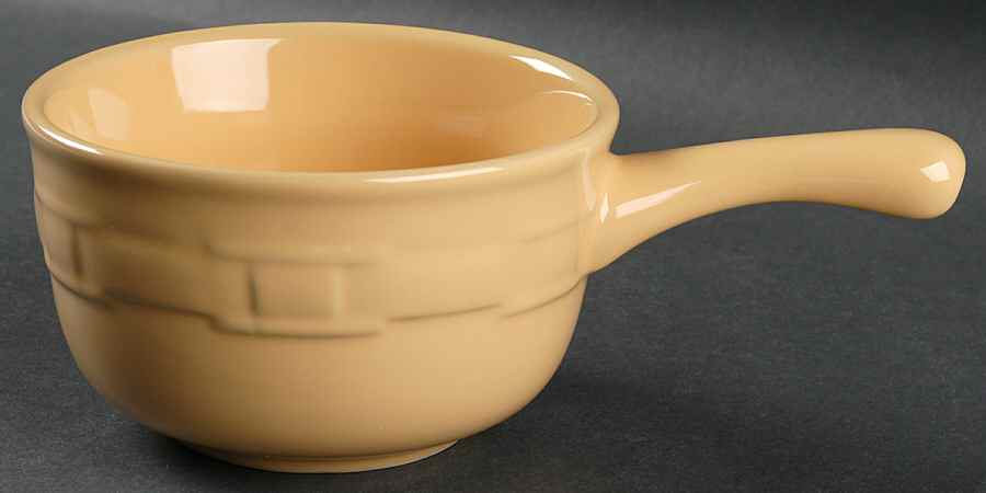 Woven Traditions Butternut Chili Bowl by Longaberger-1