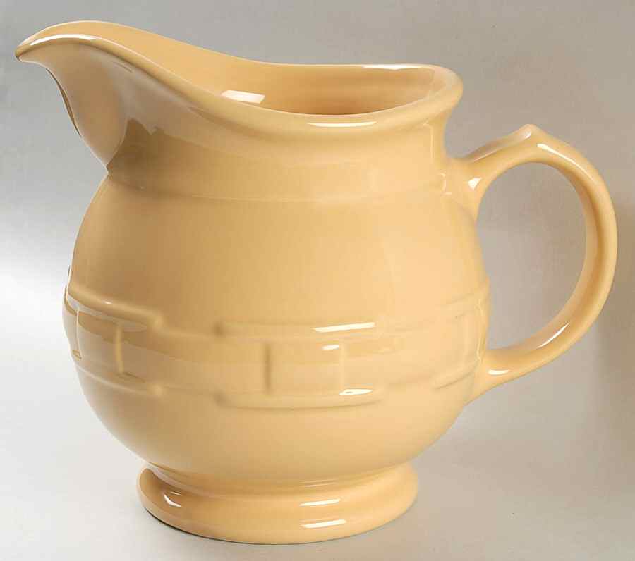 Woven Traditions Butternut 64 Oz Pitcher by Longaberger-1