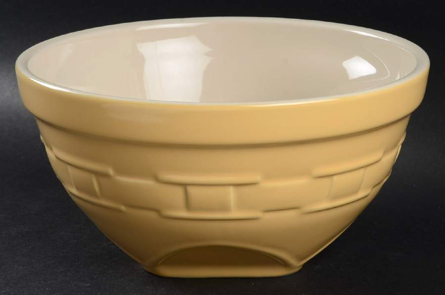 Woven Traditions Butternut 9" Mixing Bowl by Longaberger-1