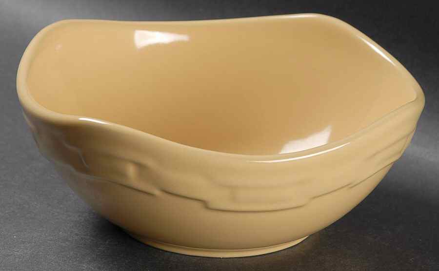 Woven Traditions Butternut Ripple Bowl by Longaberger-1