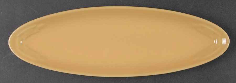 Woven Traditions Butternut 12" Oval Narrow Tray by Longaberger-1