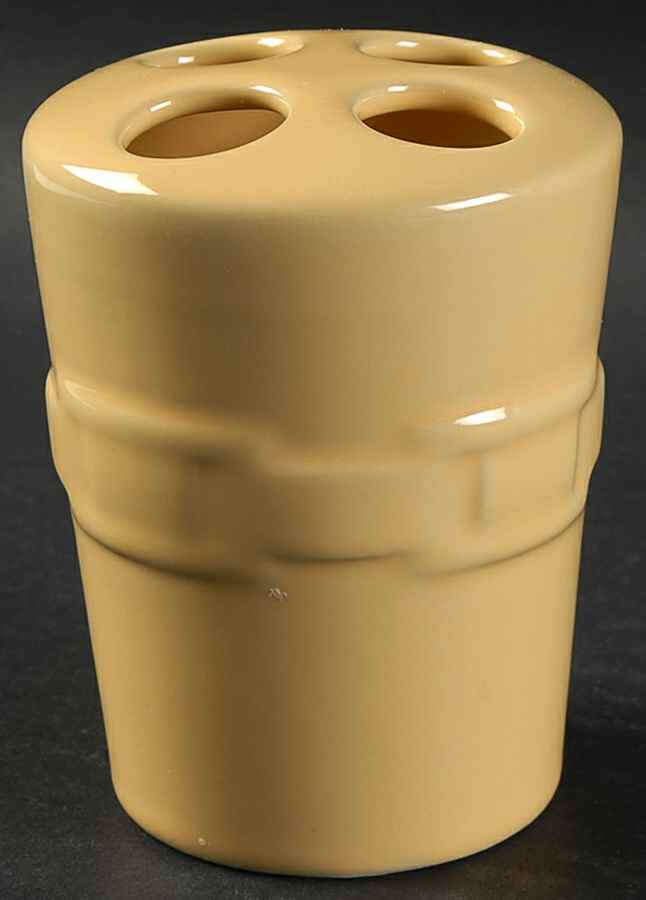 Woven Traditions Butternut Toothbrush Holder by Longaberger-1