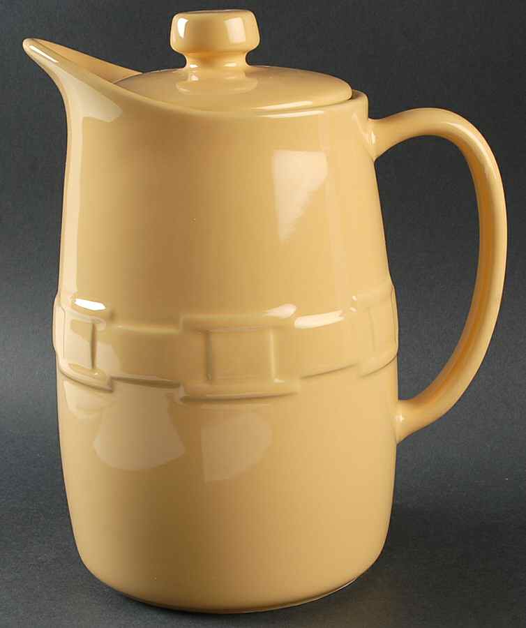 Woven Traditions Butternut Carafe & Lid by Longaberger-1