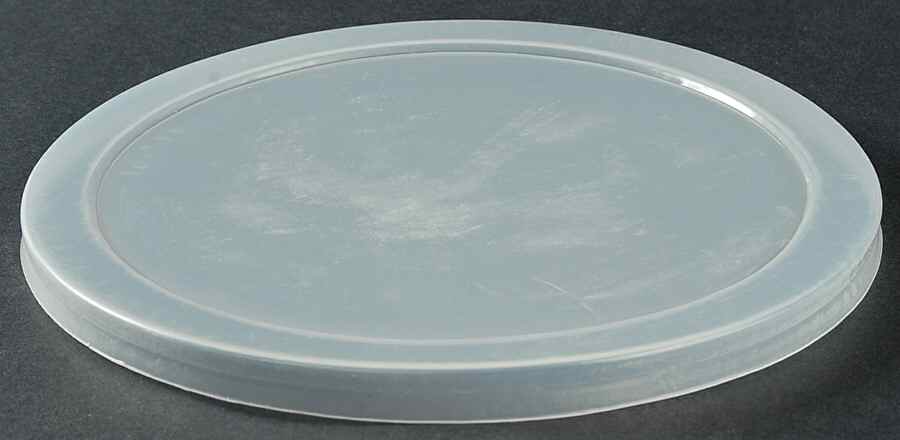 Woven Traditions Butternut Plastic Lid for Glassware Trifle Bowl by Longaberger-1