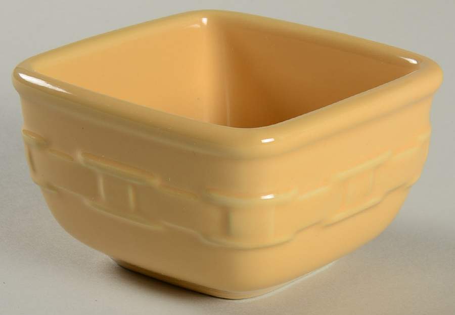 Woven Traditions Butternut Dessert Bowl by Longaberger-1