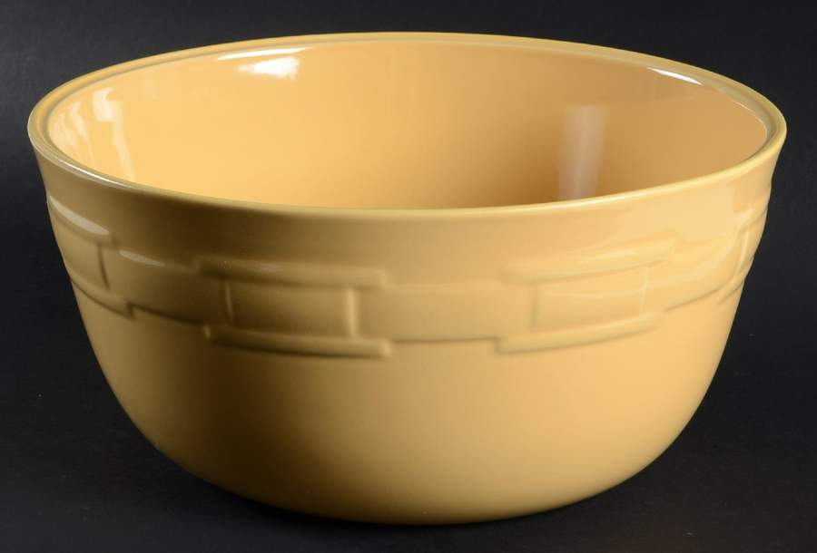 Woven Traditions Butternut 10" Bowl for 8-in-1 Entertainer Set by Longaberger-1