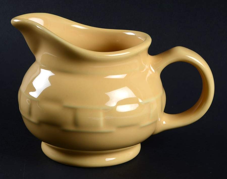 Woven Traditions Butternut Creamer by Longaberger-1