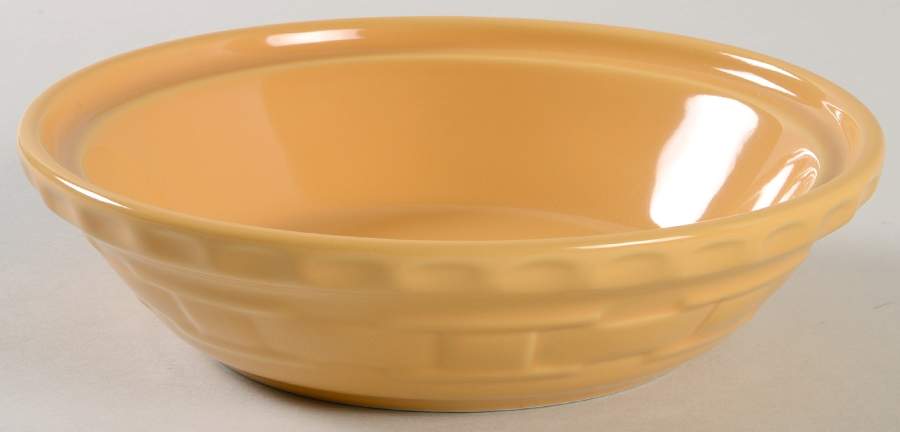 Woven Traditions Butternut 7" Pie Baking Plate by Longaberger-1