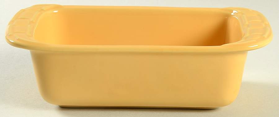Woven Traditions Butternut Mini Loaf Pan by Longaberger-1