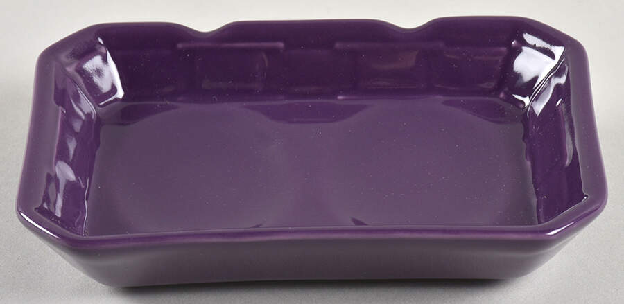Woven Traditions Eggplant Double Spoon Rest/Holder by Longaberger-1