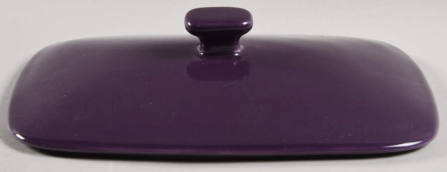 Woven Traditions Eggplant Lid for 1.5 Qt Rectangular Casserole by Longaberger-1
