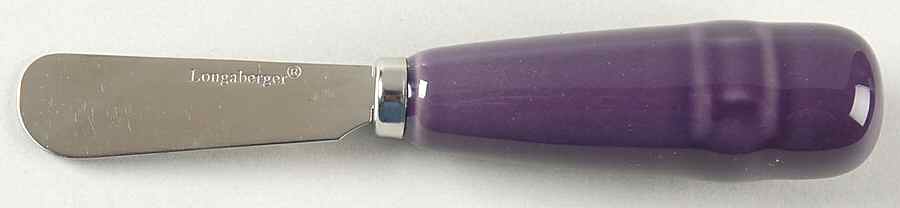 Woven Traditions Eggplant Individual Spreader by Longaberger-1