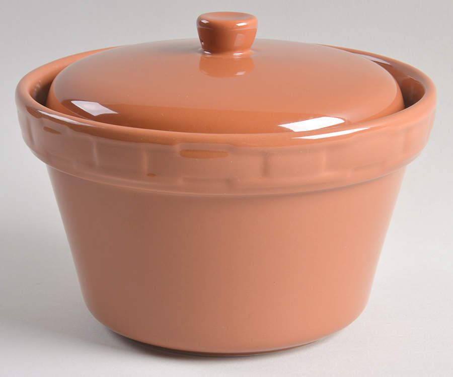 Woven Traditions Spice 1 Qt Round Covered Casserole by Longaberger-1