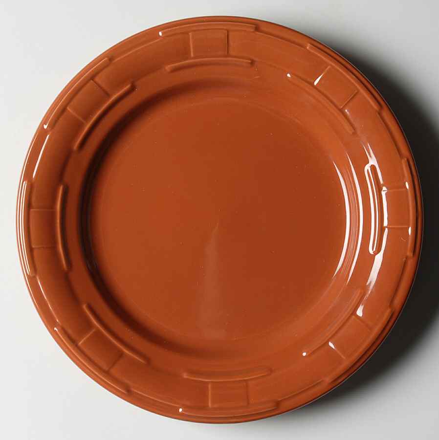 Woven Traditions Spice Luncheon Plate by Longaberger-1