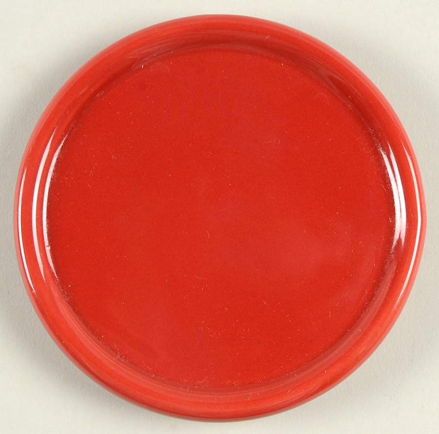 Woven Traditions Tomato (Red) 1 Pint Coaster/Crock Lid by Longaberger-1