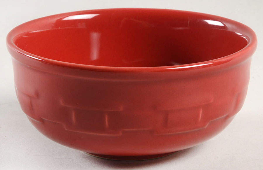 Woven Traditions Tomato (Red) 5" All Purpose Bowl by Longaberger-1