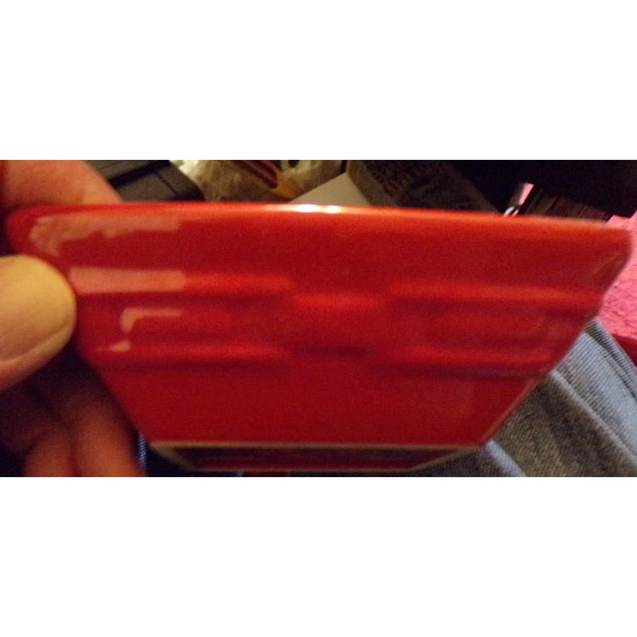Woven Traditions Tomato (Red) 5" Square Vegetable Bowl by Longaberger-1