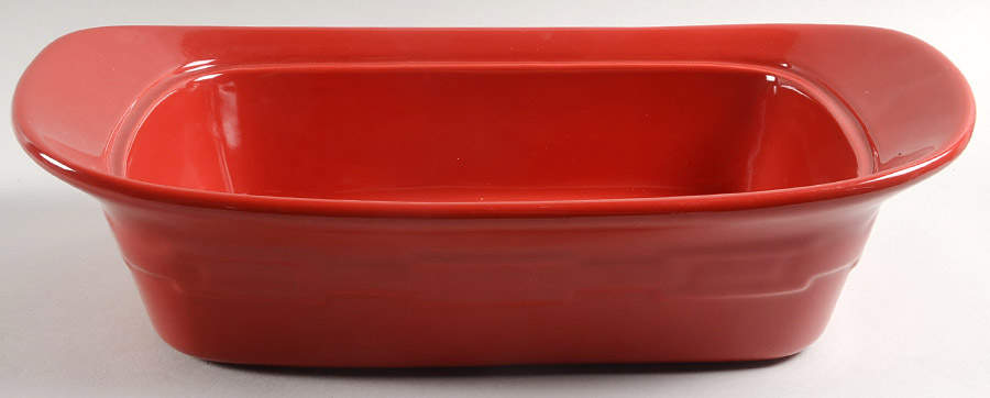 Woven Traditions Tomato (Red) 2.5 Quart Rectangular Casserole No Lid by Longaberger-1