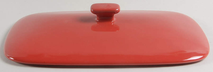 Woven Traditions Tomato (Red) Lid for 2.75 Quart Rectangular Casserole by Longaberger-1
