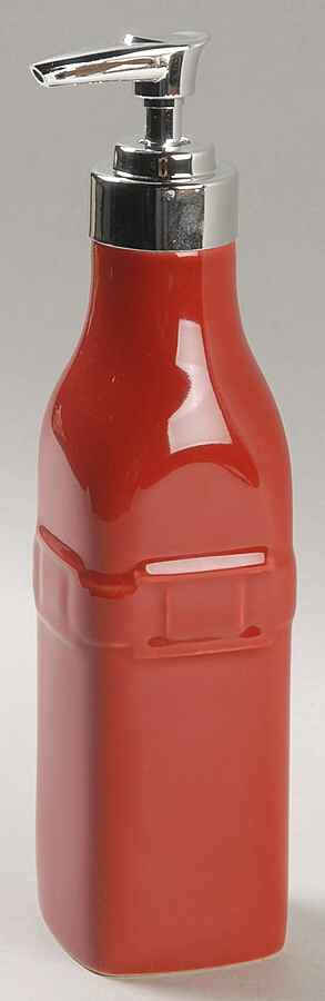 Woven Traditions Tomato (Red) Lotion/Soap Dispenser by Longaberger-1