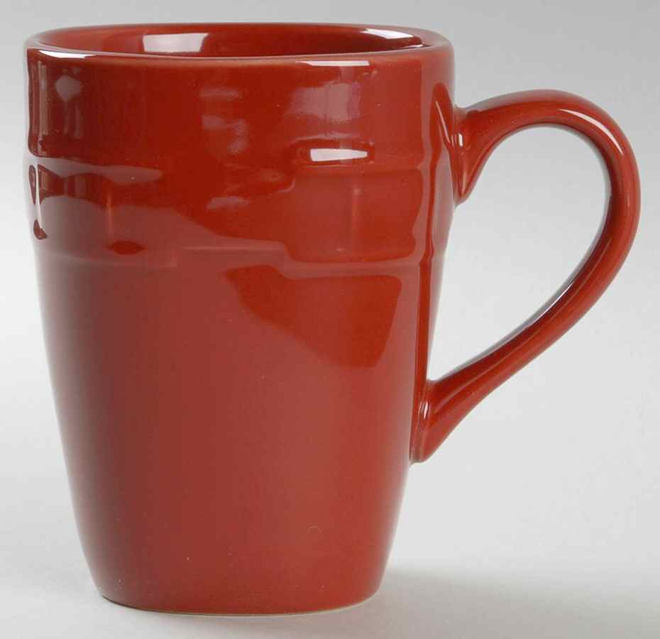 Woven Traditions Tomato (Red) Mug by Longaberger-1