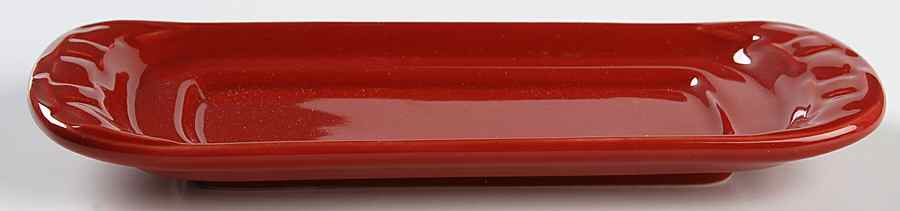 Woven Traditions Tomato (Red) 1/4 Lb Butter No Lid by Longaberger-1