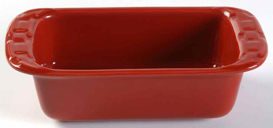 Woven Traditions Tomato (Red) Mini Loaf Pan by Longaberger-1