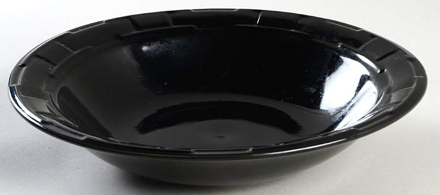 Woven Traditions Ebony 9" Individual Pasta Bowl by Longaberger-1