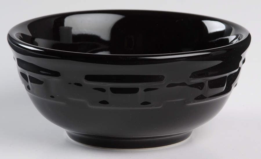 Woven Traditions Ebony Coupe Cereal Bowl by Longaberger-1