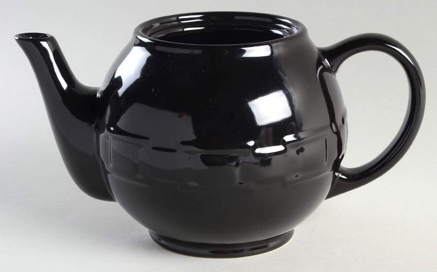 Woven Traditions Ebony Teapot No Lid by Longaberger-1