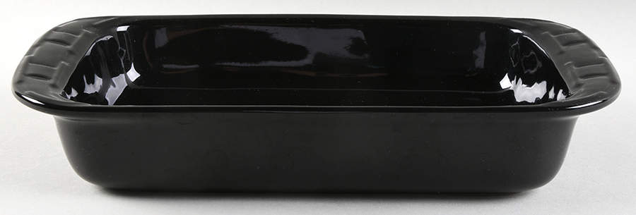 Woven Traditions Ebony 13"  Rectangular Baker by Longaberger-1