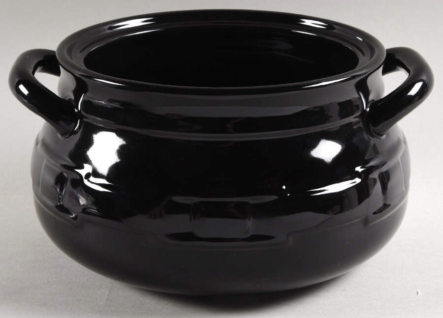 Woven Traditions Ebony Tureen No Lid by Longaberger-1