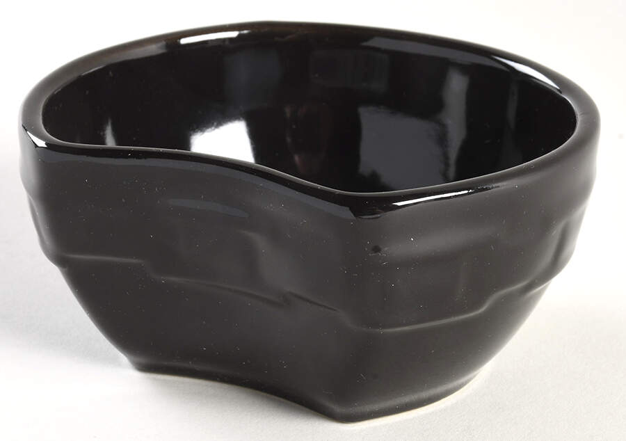 Woven Traditions Ebony Interlocking Bowl by Longaberger-1