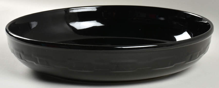 Woven Traditions Ebony 13" Round Serving Bowl by Longaberger-1