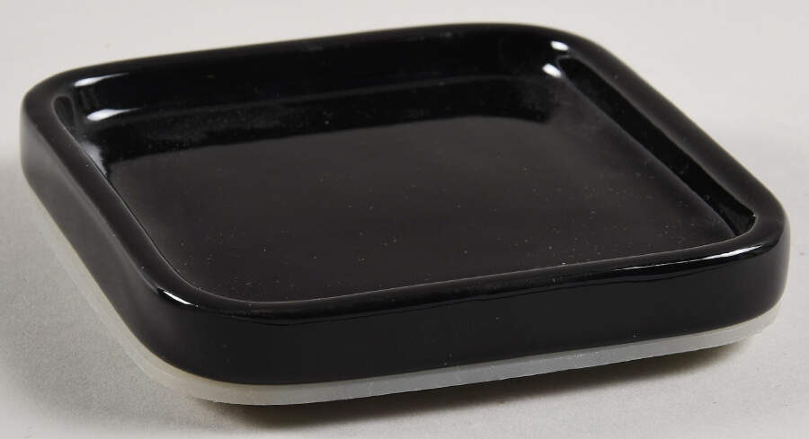 Woven Traditions Ebony Lid for 4" Square Baker by Longaberger-1