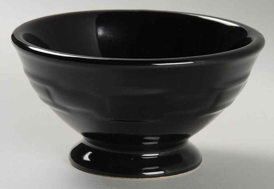 Woven Traditions Ebony Footed Ice Cream Cup by Longaberger-1