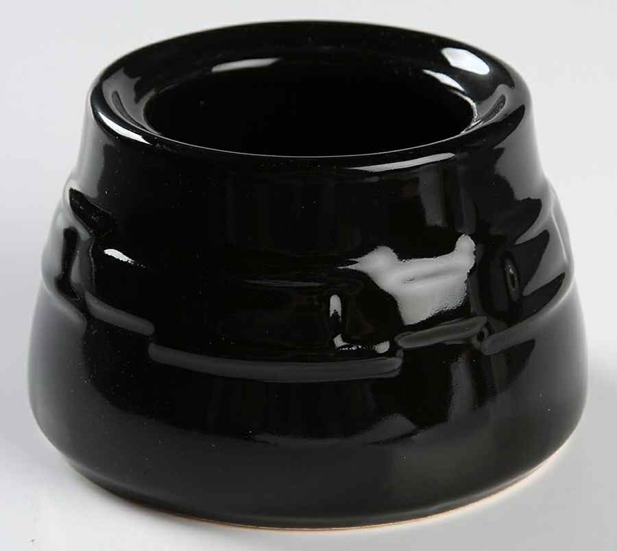 Woven Traditions Ebony Sugar Bowl No Lid by Longaberger-1